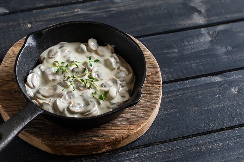 Cremige Pilzsauce
