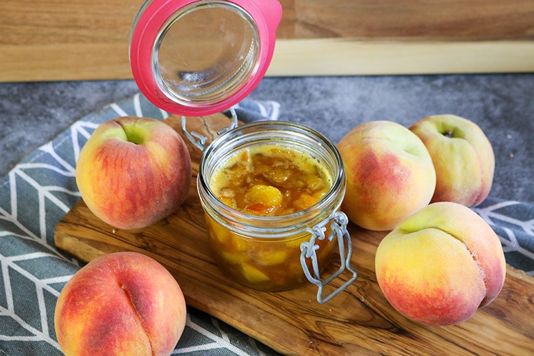 Pfirsich-Ingwer-Chutney