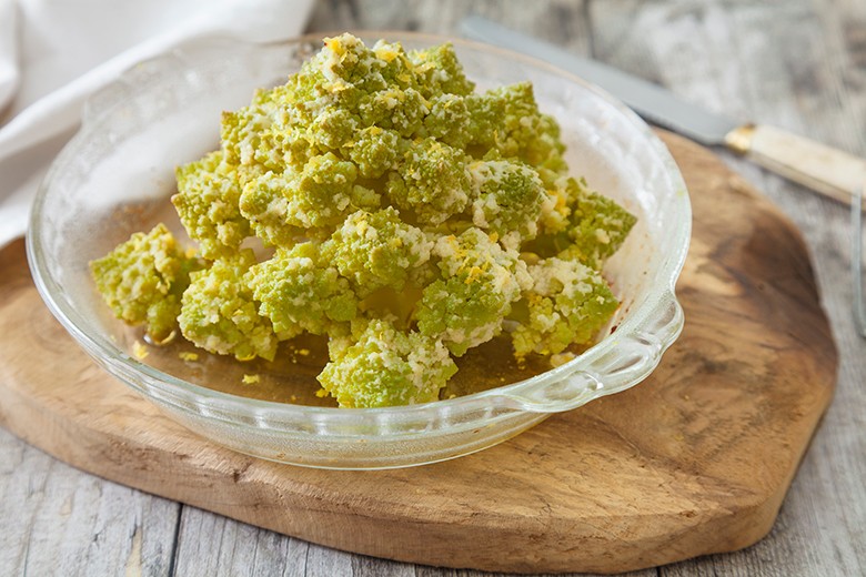 Romanesco mit Ingwer