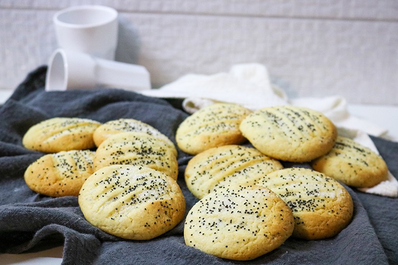Einfache Mohnplätzchen