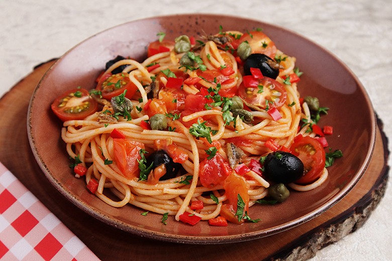 Mamas Spaghetti alla puttanesca