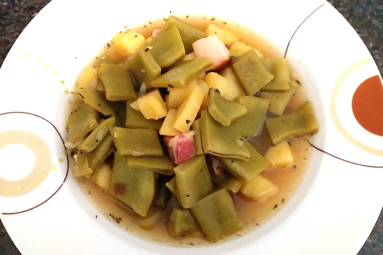 Grüner Bohnensalat - Rezept