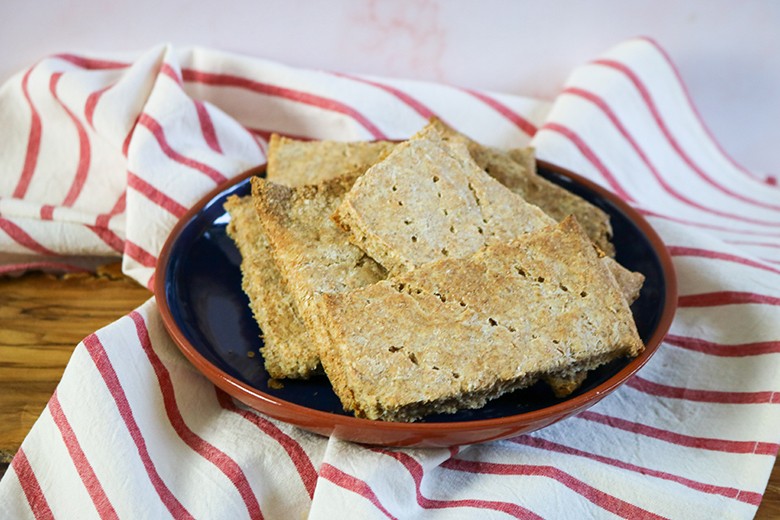 Dinkel-Knäckebrot