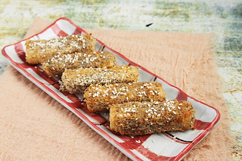Tofusticks mit Sesampanade