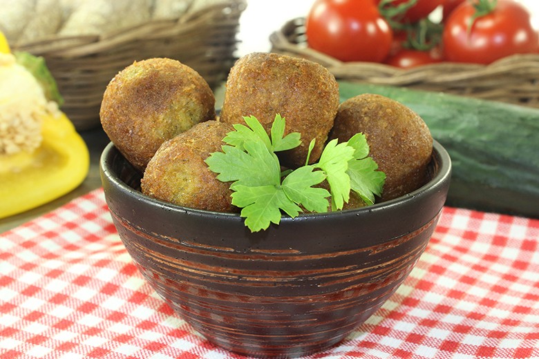 Einfache Falafel
