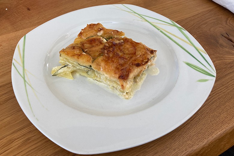 Zucchini-Kartoffelauflauf