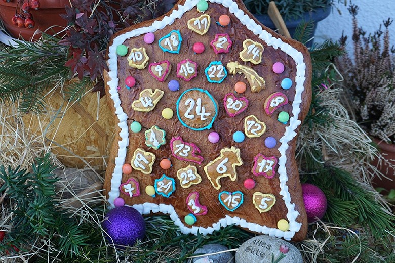 Lebkuchenadventskalender