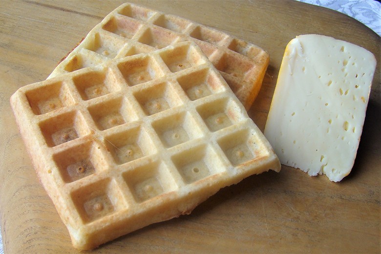 Käsewaffeln