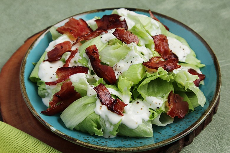 Amerikanischer Eisbergsalat