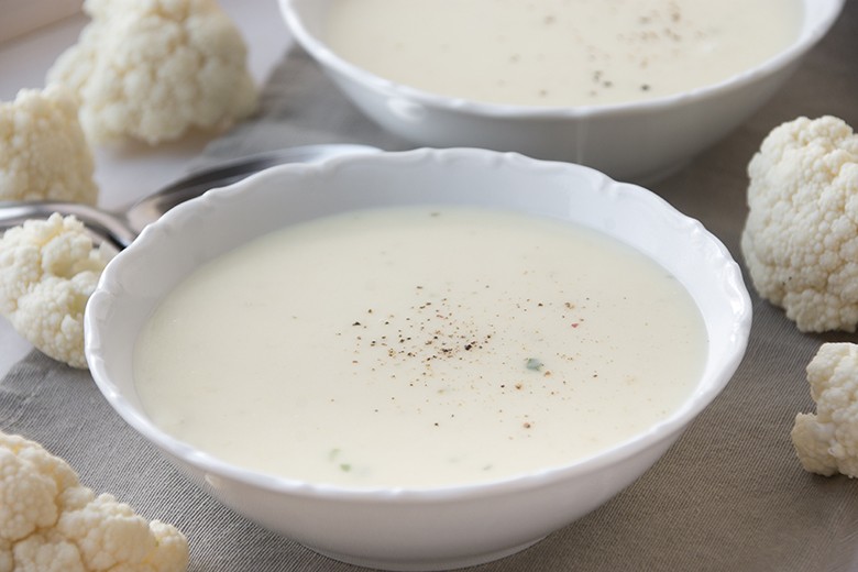 Low-Carb Blumenkohlsuppe