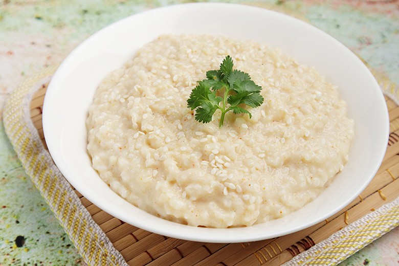 Herzhafte Curryreiscreme