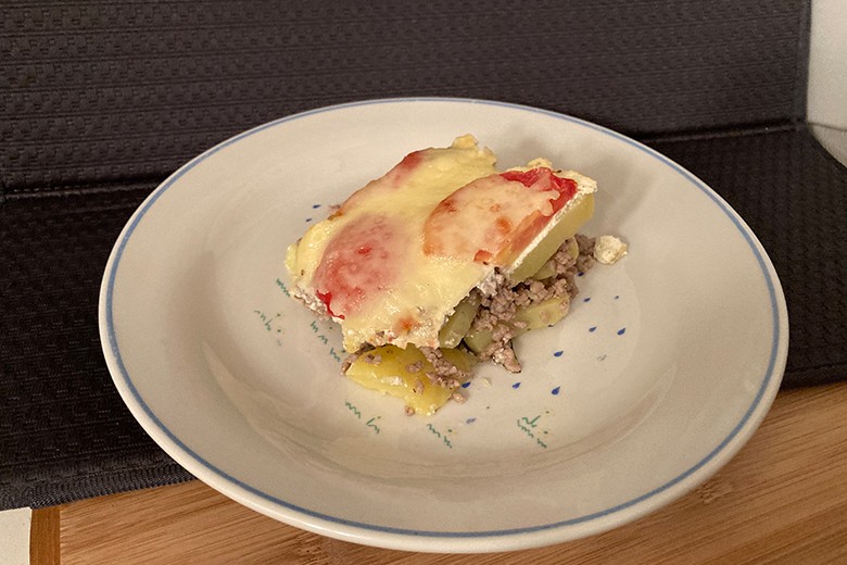 Kartoffelauflauf mit Hackfleisch