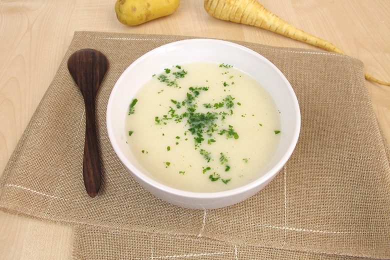 Einfache Pastinakensuppe