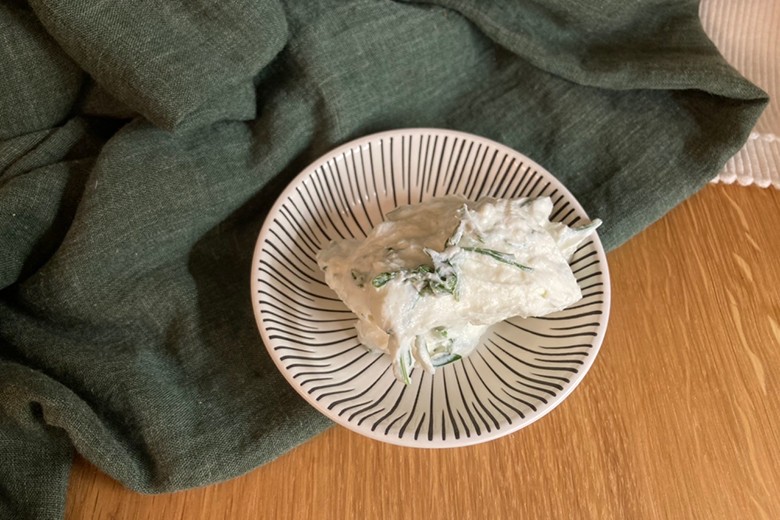 Quark-Dip für Kartoffeln
