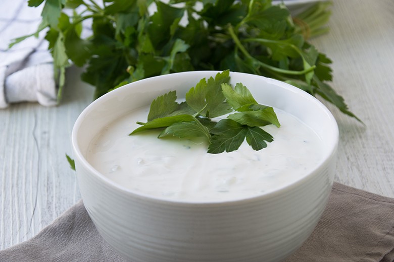 Zitronen-Quark-Dip