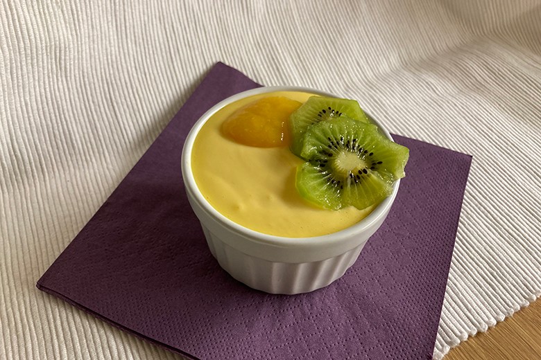 Mango-Kiwi-Dessert