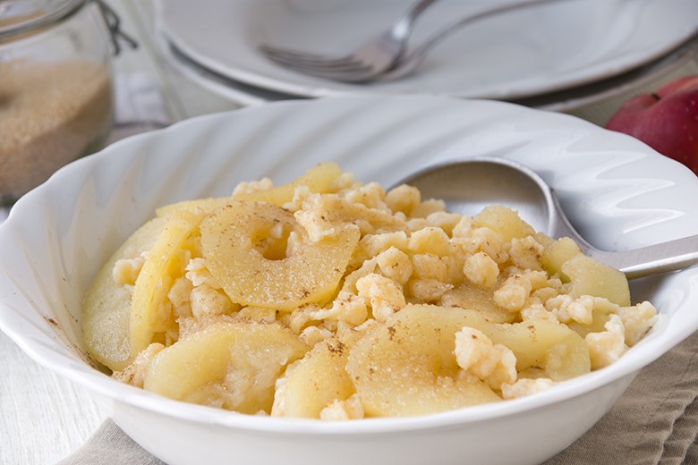 Apfelspätzle