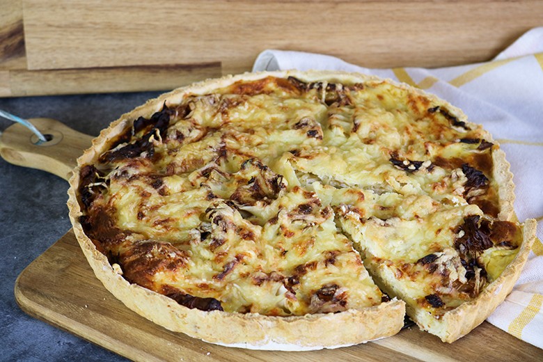 Quiche mit Chinakohl