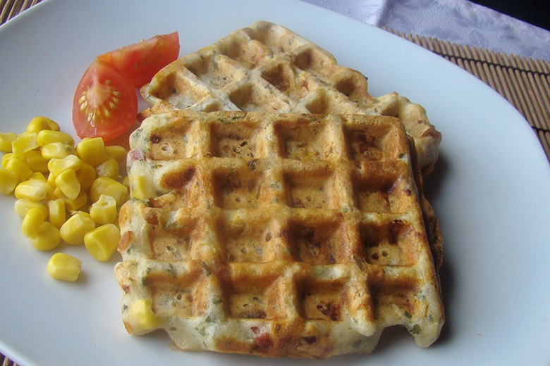 Pizzawaffeln