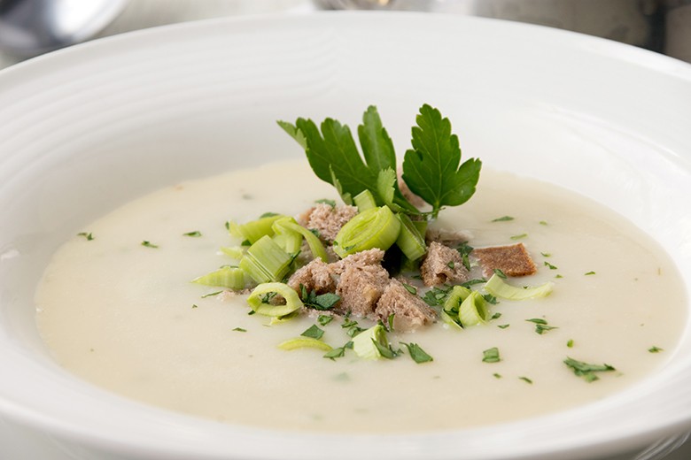 Kartoffel-Schwarzwurzelsuppe