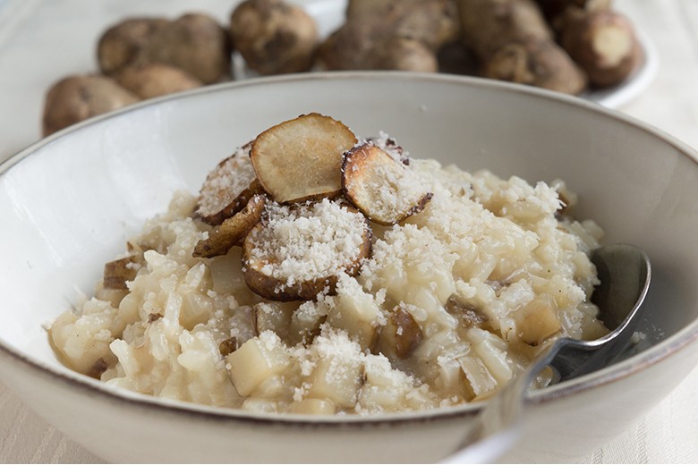 Topinambur-Risotto
