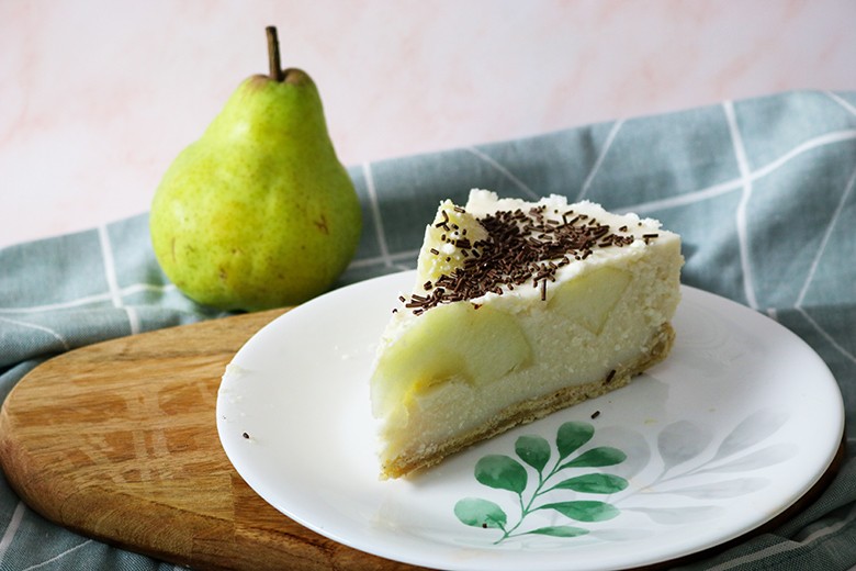 Quark-Birnenkuchen
