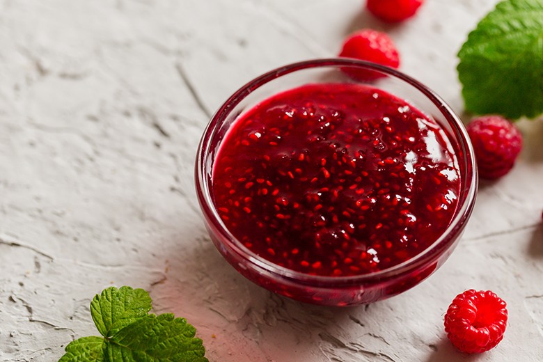 Zuckerfreie Himbeersauce