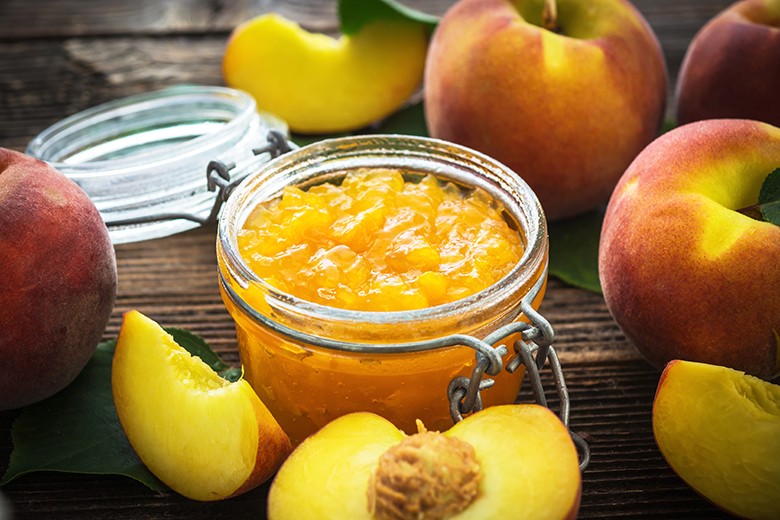 Pfirsichmarmelade