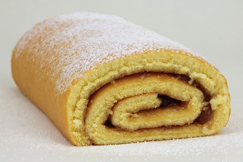 Roulade mit Aprikosenfüllung