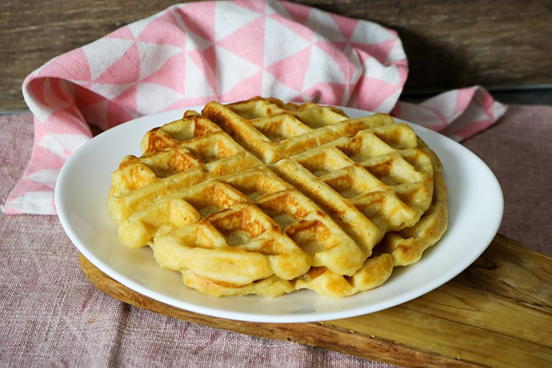 Milchreis-Waffeln