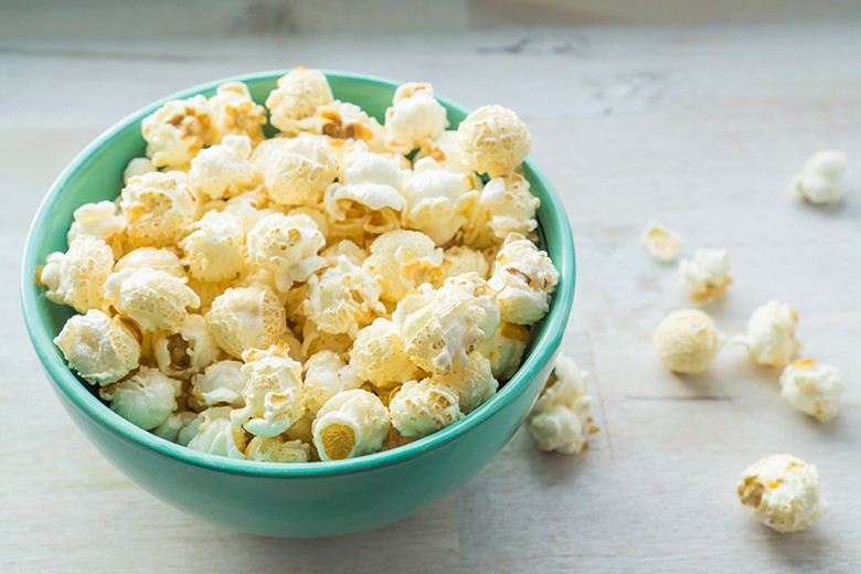 Salziges Popcorn