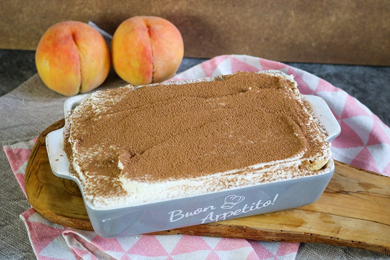 Pfirsich-Tiramisu