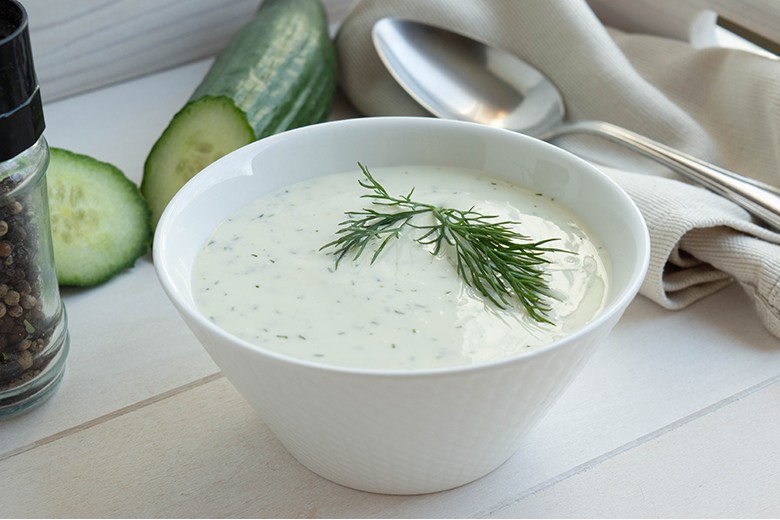 Gurkencremesuppe