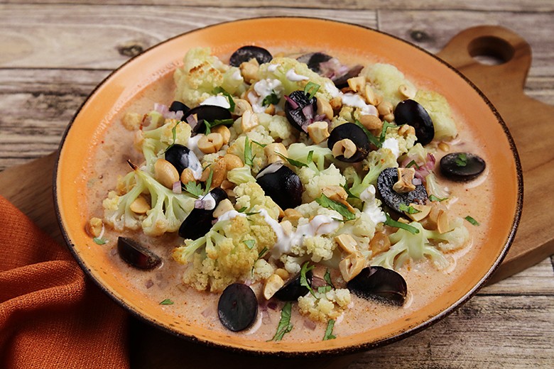 Blumenkohlcurry mit Kokosmilch
