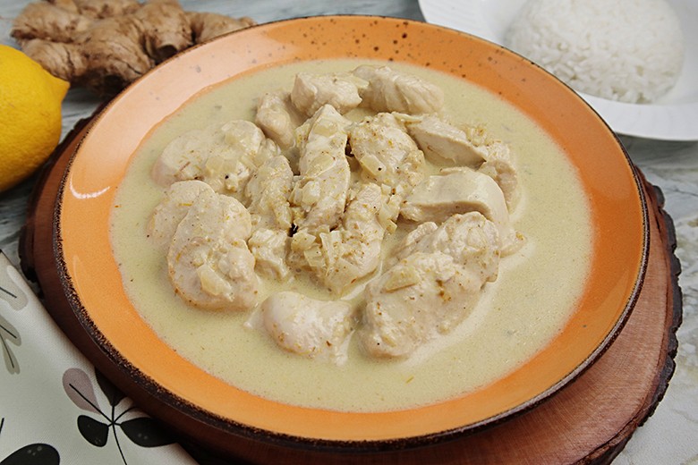 Einfaches Chicken-Curry