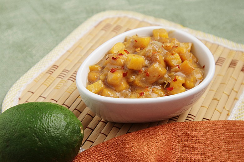 Fruchtiger Mango-Dip