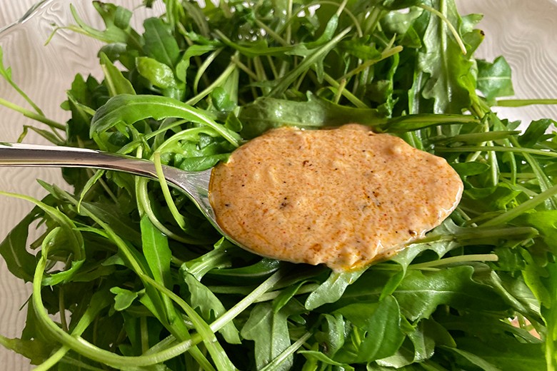 Vegane Joghurtmarinade mit Knoblauch