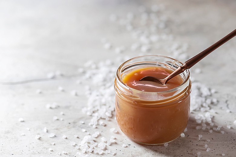 Salzige Karamellcreme