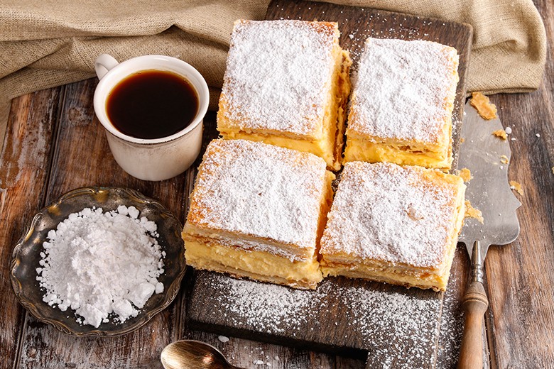 Vanillecremeschnitten