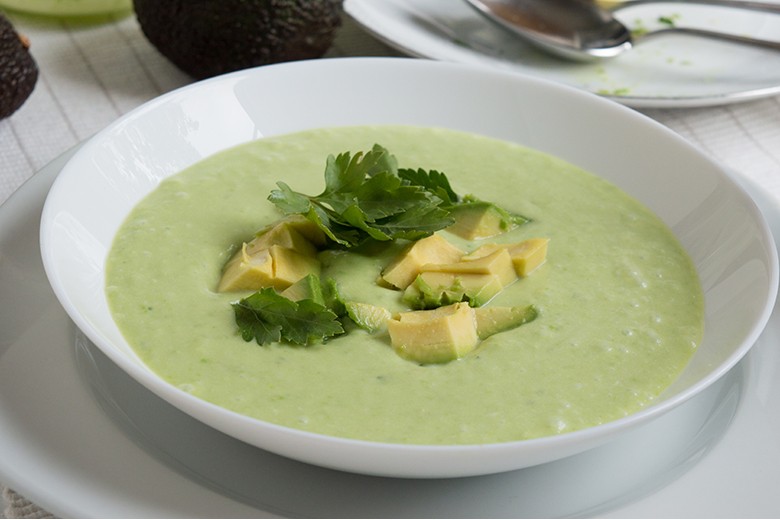 Avocadosuppe
