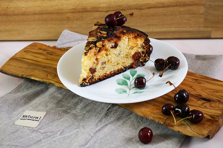 Kirsch-Mandelkuchen