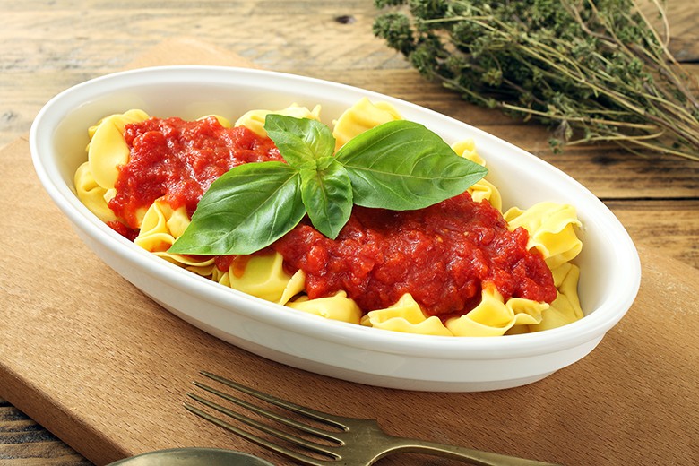 Tomatensoße für Tortellini
