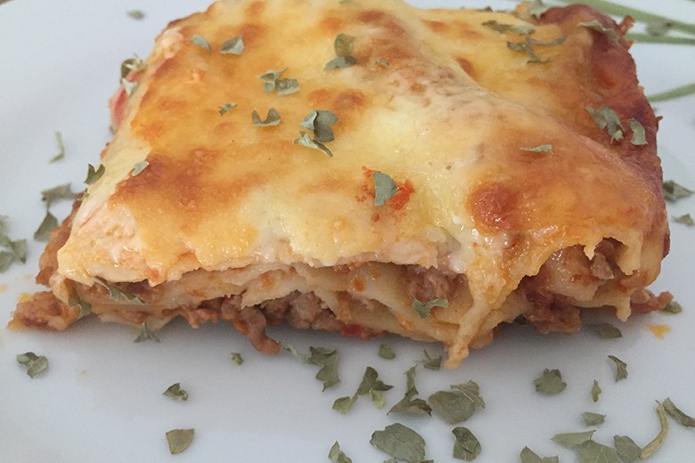 Einfache Lasagne