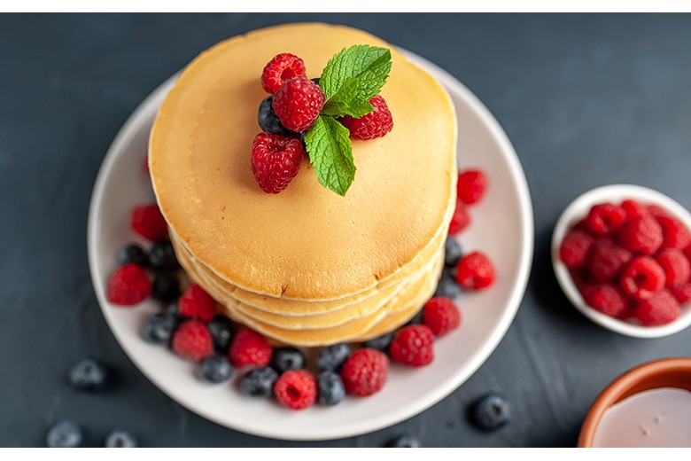 Pancakes aus Buttermilch
