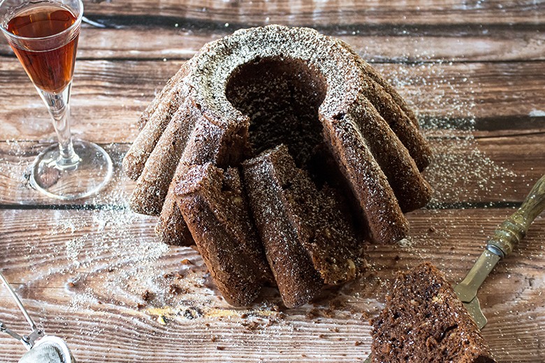 Rotweinkuchen