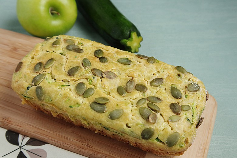Zucchini-Apfel-Brot