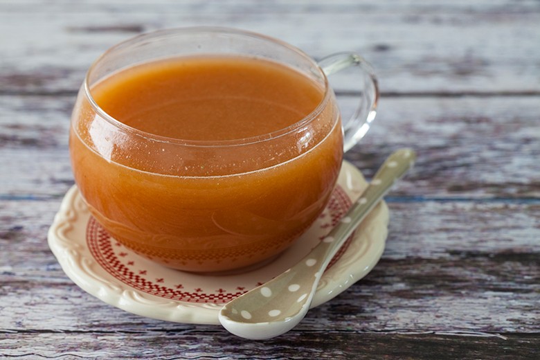 Klare Tomatenconsommé
