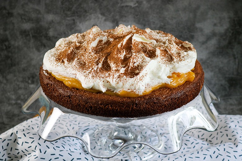 Torte mit Kaffeecreme
