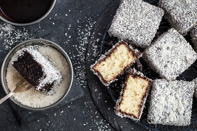 Lamington Kuchen
