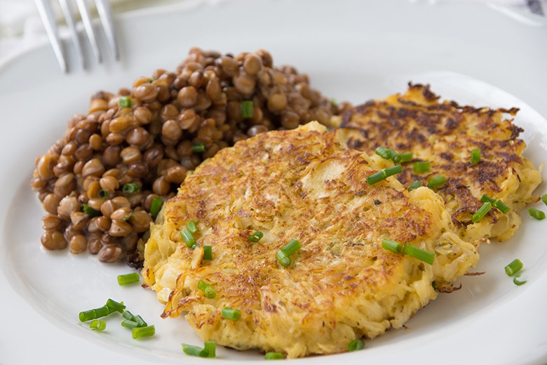Sauerkraut-Kartoffel-Rösti